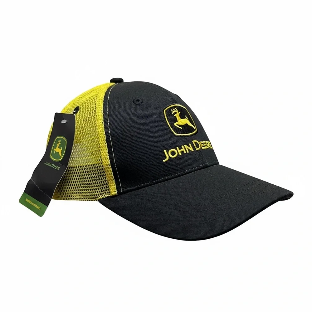 John Deere Black‎ and Yellow Hat